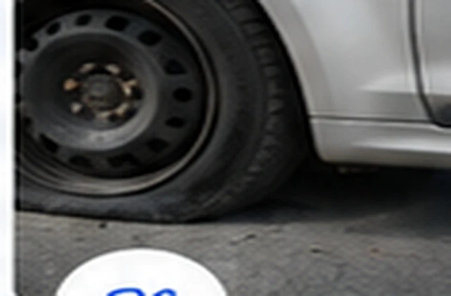 Flat Tire Problems related to emergency towing